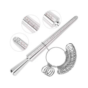 Metal Ring Mandrel With Ring Sizer Set