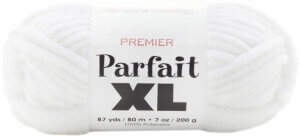 White Premier Parfait XL Yarn