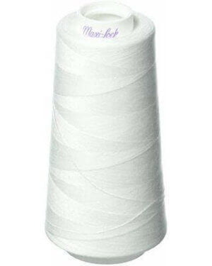 Maxi-Lock Stretch Serger Cone Thread 2,000yd-White