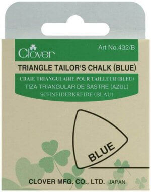 Clover Triangle Tailor's Chalk-Blue