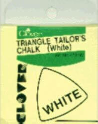 Clover Triangle Tailor's Chalk-White