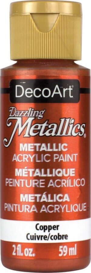 Copper 2oz - DecoArt Dazzling Metallics Acrylic Paint