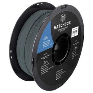 PRO+ Gray Blue 1.75mm PLA 3D Printer Filament, 1 KG Spool HATCHBOX