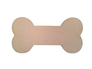 11cm Wood Dog Bone 11cm Wood Dog Bone