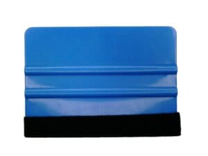 4 Inch Squeegee for Vinyl Black Felt Edge