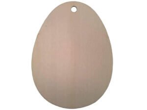 1pc 3.9 inch Easter egg with hang hole