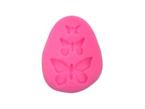 2.75" 3 size butterfly Silicone mold