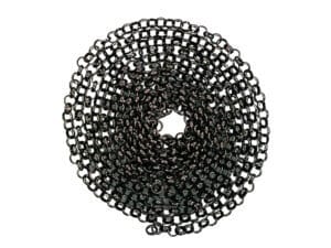 2m Gun Black Punk Chain 4.8mm