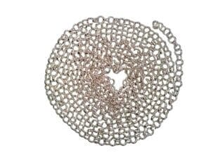 2m Silver Punk Chain 4.8mm
