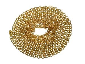 2m Gold Punk Chain 4.8mm