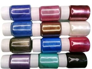12 Dark Colors 20ml Mica Powder Set C