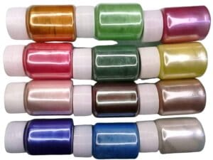12 Bright Colors 20ml Mica Powder Set A