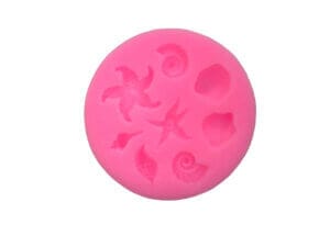 Starfish Seashell Conch 2.75" Silicone Mold