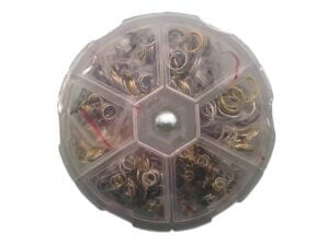 970pc Multi Color Mixed Open Split Jump Rings 970pc Multi Color Mixed Open Split Jump Rings