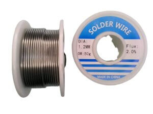 1.2mm x 50g Tin Lead Solder Wire Contains 2 Flux Low Melt 1.2mm x 50g Tin Lead Solder Wire Contains 2 Flux Low Melt