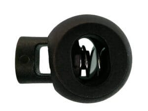10pc Black Cord Lock 18mm hole 6mm