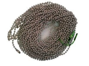 10pc 30in 2mm Stainless Steel Ball Chain