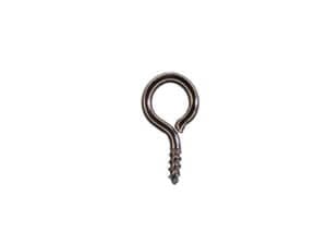 200pc 6.5x13mm Gun Metal Eye Hooks