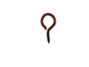 200pc 6.5x13mm Red Copper Eye Hooks