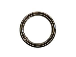 5pc 30mm Silver O-ring Spring Clasp