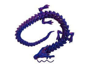 3D Printed Dragon 11in/27cm