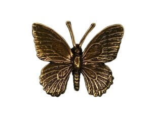 1pc 40mm Brass Butterfly