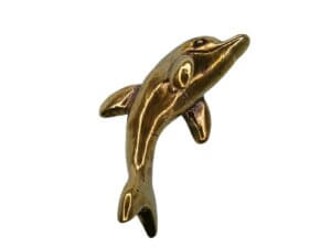 1pc 45mm Brass Dolphin