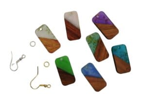 16pc Wood and Resin Earring Kit 16pc Wood and Resin Earring Kit