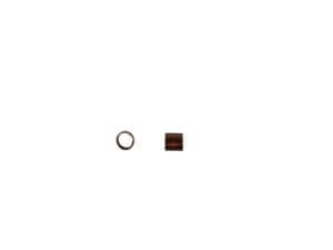 300pc 2mm Antique Copper Tube Beads