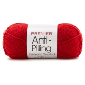Really Red-Premier Anti-Pilling Everyday Worsted Yarn