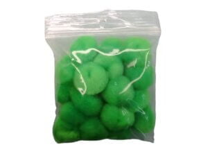 1″ Light Green Pom Pom 20 pack 1" Light Green Pom Pom 20 pack