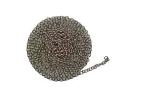2m Rhodium Punk Chain 4.8mm