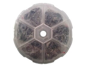 970pc Gun Black Mixed Open Split Jump Rings 970pc Gun Black Mixed Open Split Jump Rings