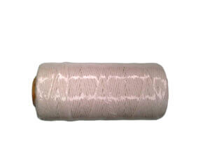 2mm White Cotton Macrame Cord 100 Meters
