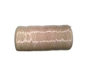 2mm Cream Cotton Macrame Cord 100 Meters