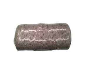 2mm Grey Cotton Macrame Cord 100 Meters