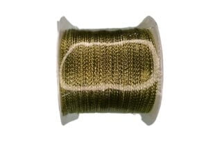 21 Yard Golden Green Metallic String