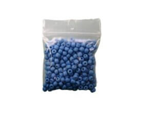 4mm Sky Blue 20g 250pc Glass Seed Beads