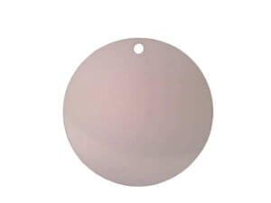 3in Circle Ornament Sublimation Blank