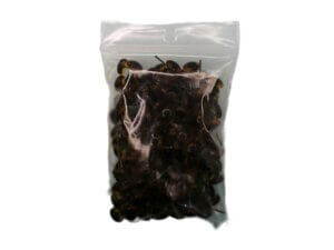 80 pairs Brown Glass Eye Pin 9mm
