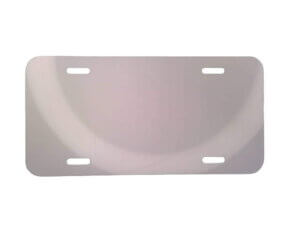 3x6in Bike License Plate Sublimation Blank