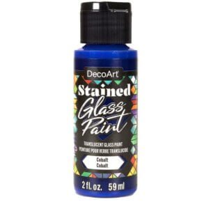 Cobalt - DecoArt Stained Glass Paint 2oz