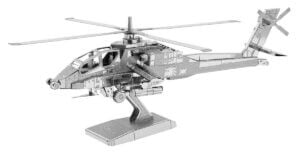AH-64 Apache Boeing helicopter - Metal Earth Model