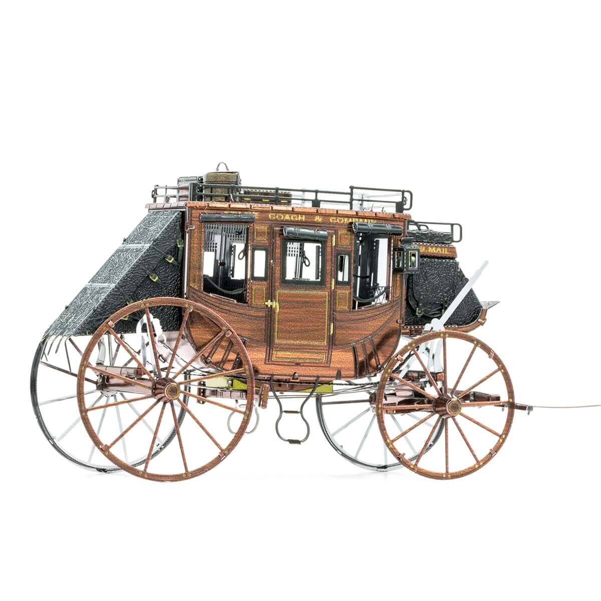Wild West Stagecoach – Metal Earth Model