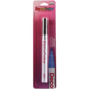 Uchida DecoColor Fine Glossy Oil-Based Paint Marker-Black