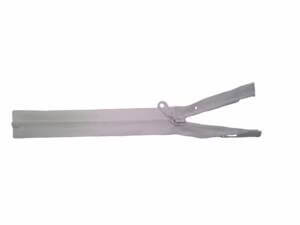 White detachable Zipper 25cm 10in