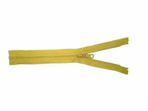 Yellow detachable Zipper 25cm 10in