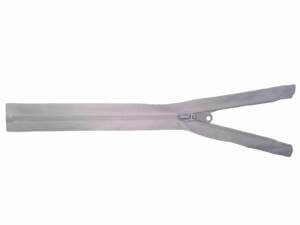 White detachable Zipper 30cm 12in