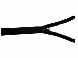 Black detachable Zipper 30cm 12in