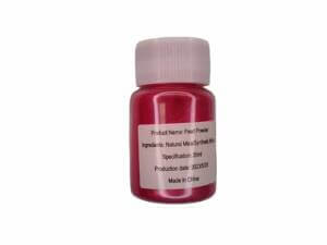 Rose Red 10g Mica Powder Individual Bottles